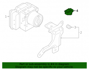 Yaw Rate Sensor Kia Optima 11-15