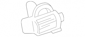 Воздуховод левый Lexus IS200 IS300 99-05