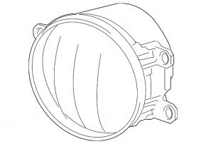 Proiector ceață dreapta Lexus ES300h ES350 14-16 halogen