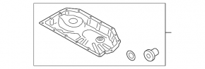 Поддон масляный Porsche Panamera 17-23 2.9, 3.0