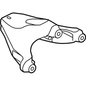 Кронштейн подушки двигателя правый Ford Mustang mk6 15-23 5.0
