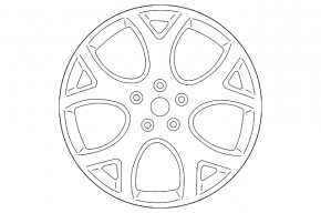 Диск колесный R17 Ford Focus mk3 11-18 тип 1