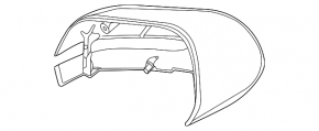 Камера передняя Ford Escape MK4 23-
