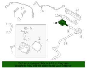 Клапан продувки топливных паров Mazda 3 19-20 2.5