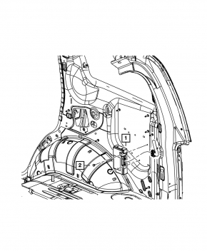 Telematics Module Dodge Journey 11-13