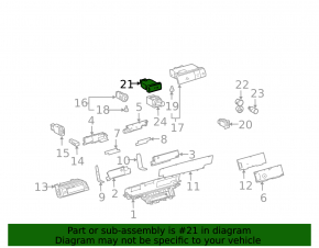 Кнопка паркинга Toyota Prius 20 04-09