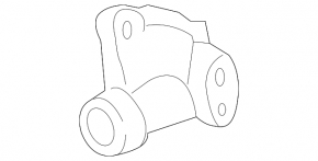 Корпус термостата Lexus RX300 RX330 RX350 RX400h 04-09
