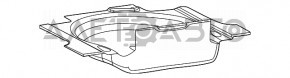 Крышка запасного колеса Jeep Cherokee KL 19- войлок