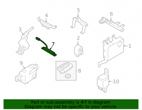 Antenna Assembly SMARTKEY Kia Optima 11-16