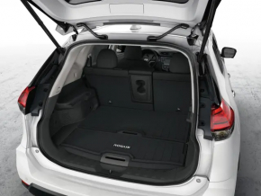 Коврик багажника ткань передний Nissan Rogue 19-20 черный под 2 ряда
