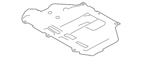 Защита двигателя Ford C-max MK2 13-18