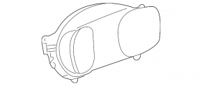 Щиток приборов GMC Terrain 13-17 157k