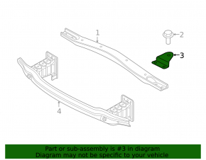 Крепления корпуса воздушного фильтра левое BMW X5 F15 14-18 4.4T