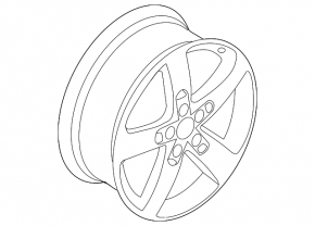 Диск колесный R19 x 8.5J VW Touareg 11-16