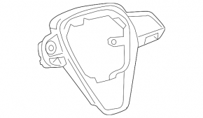 Кнопки управления на руле Toyota Camry v70 18-20 XLE