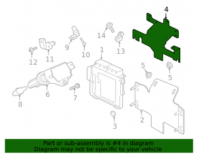 Suport ECU mare pentru Land Rover Range Rover Velar 18-20 2.0T, 3.0T, 5.0T