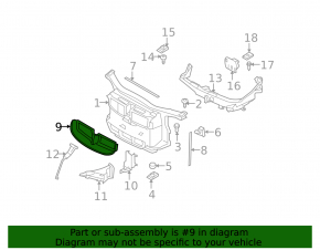 Нижний дефлектор переднего бампера BMW 3 E90 E92 07-12