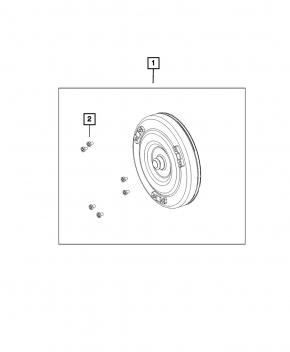 Гидротрансформатор Jeep Cherokee KL 14-18 3.2 AWD