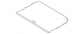 Perdeaua portbagajului pentru Ford Flex 09-19