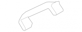 Ручка потолка передняя левая Mercedes H247 GLA 20-26 черная
