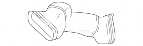 Conductă de aer de la admisia de aer dreapta Mercedes W166 ML 12-16 3.0d