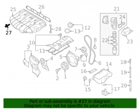 Расходомер VW Beetle 12-13 2.0T