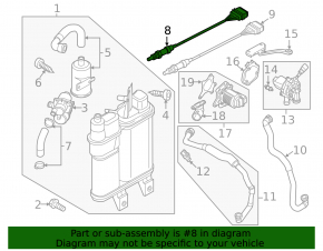 Лямбда-зонд первый VW Beetle 14-17 1.8T