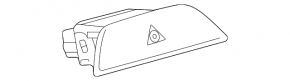 Кнопка аварийки Toyota Venza 21-24