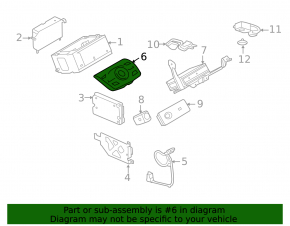 Панель управления монитором Ford C-max MK2 13-16 SYNC1 тип 1