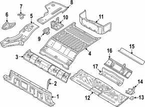 Корыто багажника Volkswagen ID.4 21-26