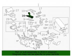 Ручка КПП Chevrolet Impala 14-20