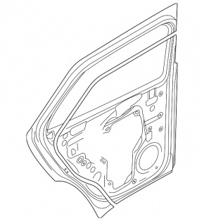 Дверь в сборе задняя правая Volkswagen ID.4 23-26