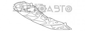 Защита переднего бампера Lexus ES250 ES300h ES350 19-26