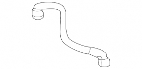 Патрубок системы охлаждения Mercedes C-class W205 300 19-21