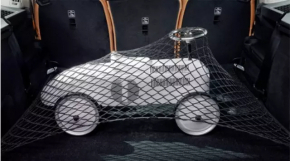 Сетка органайзер багажника Volvo XC90 16-22 черная
