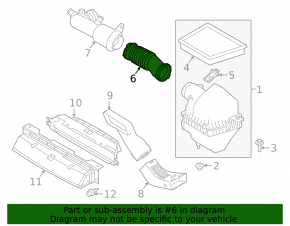 Conductă de admisie aer pentru Land Rover Range Rover Velar 18-20 2.0T