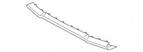 Накладка губы переднего бампера BMW X1 E84 13-15