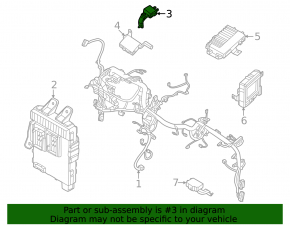 WIRELESS COMUNICATION CONTROL MODULE Hyundai Tucson 22-26