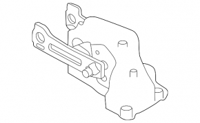 Подушка двигателя задняя Nissan Altima 19-24 2.0t 2.5