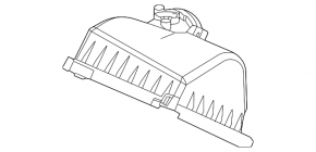 Верхняя крышка корпуса воздушного фильтра Honda Civic XI FE/FL 22-26 2.0