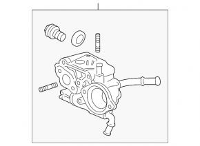 Корпус термостата Honda HR-V 16-22