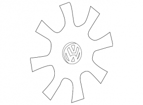 Колпак колесный R18 VW Beetle 12-19