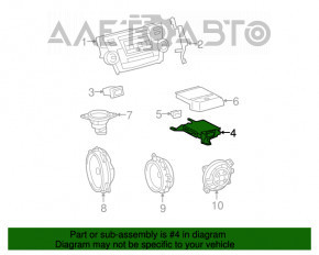 Усилитель аудио Toyota Highlander 08-10 JBL
