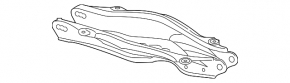 Braț de control inferior sub arc, spate stânga Mercedes Clasa C W205 300/350e 15-21 sub aer condiționat