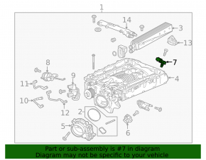 GM Map Sensor Cadillac CTS 14-19 2.0T