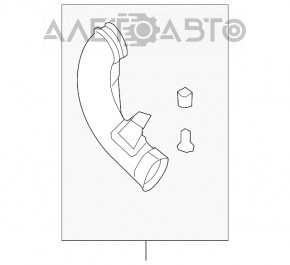 Воздуховод Honda Civic 06-11