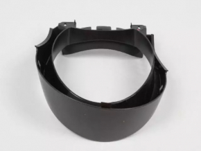 Ornamente frontale pentru panoul de instrumente Fiat 500 12-19 negru