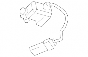 Актуатор лючка бензобака Chevrolet Volt 11-15