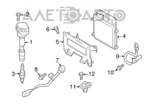 Датчик детонации Kia Forte 19-24 2.0