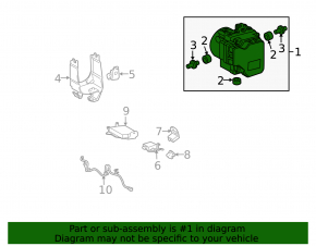 ABS АБС Lexus GS350 07-07 AWD